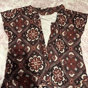 Womens button up blouse